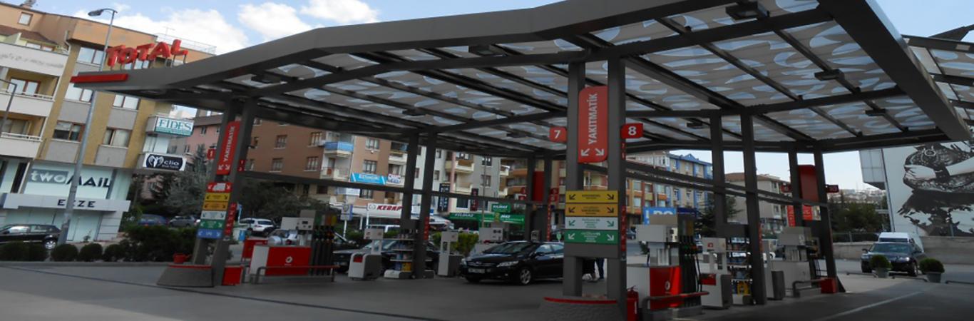 Dera İnşaat, Akaryakıt İstasyonu İnşaatı, Akaryakıt İstasyonu Dekorasyonu